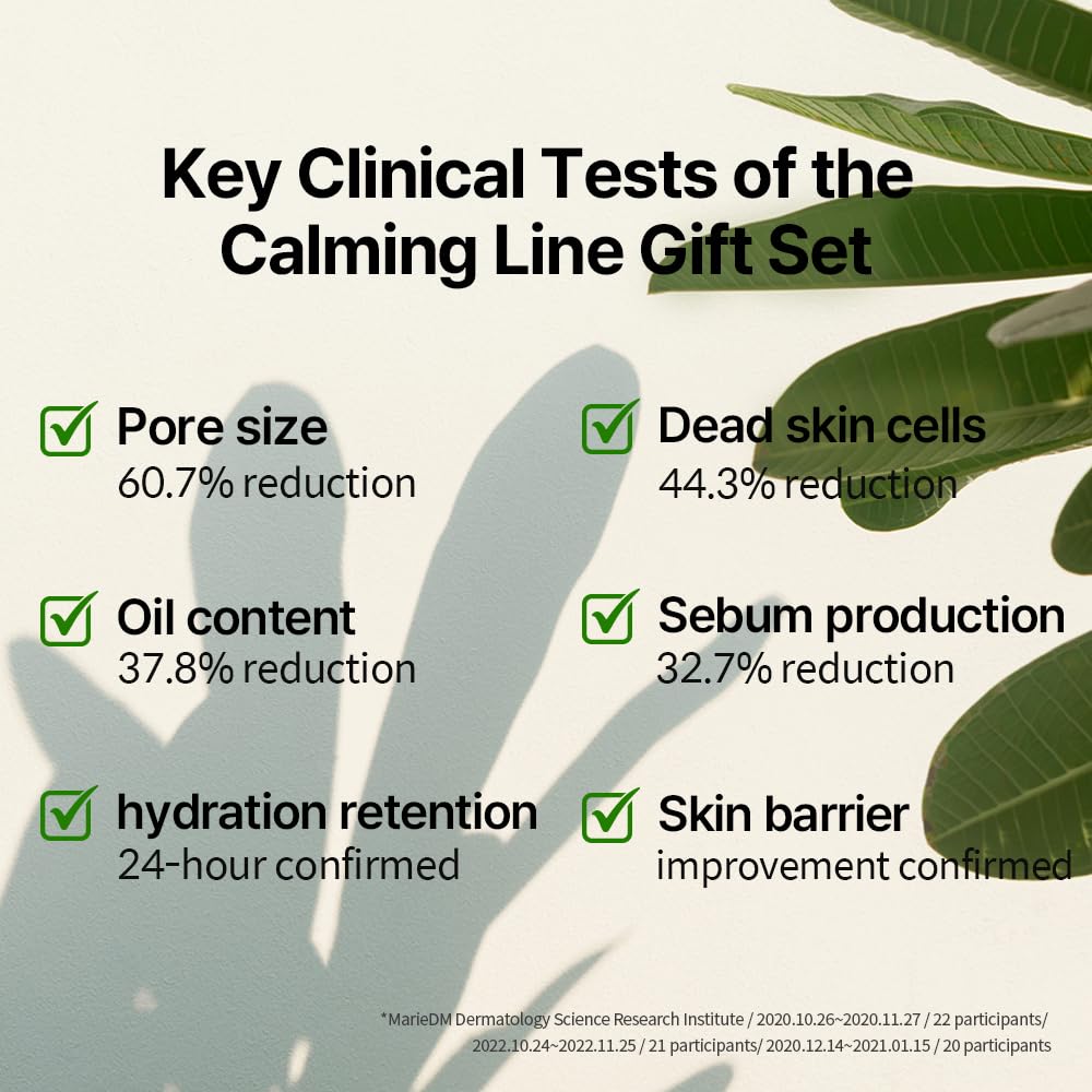 Calming Line Gift Box Set Korean Skin Care