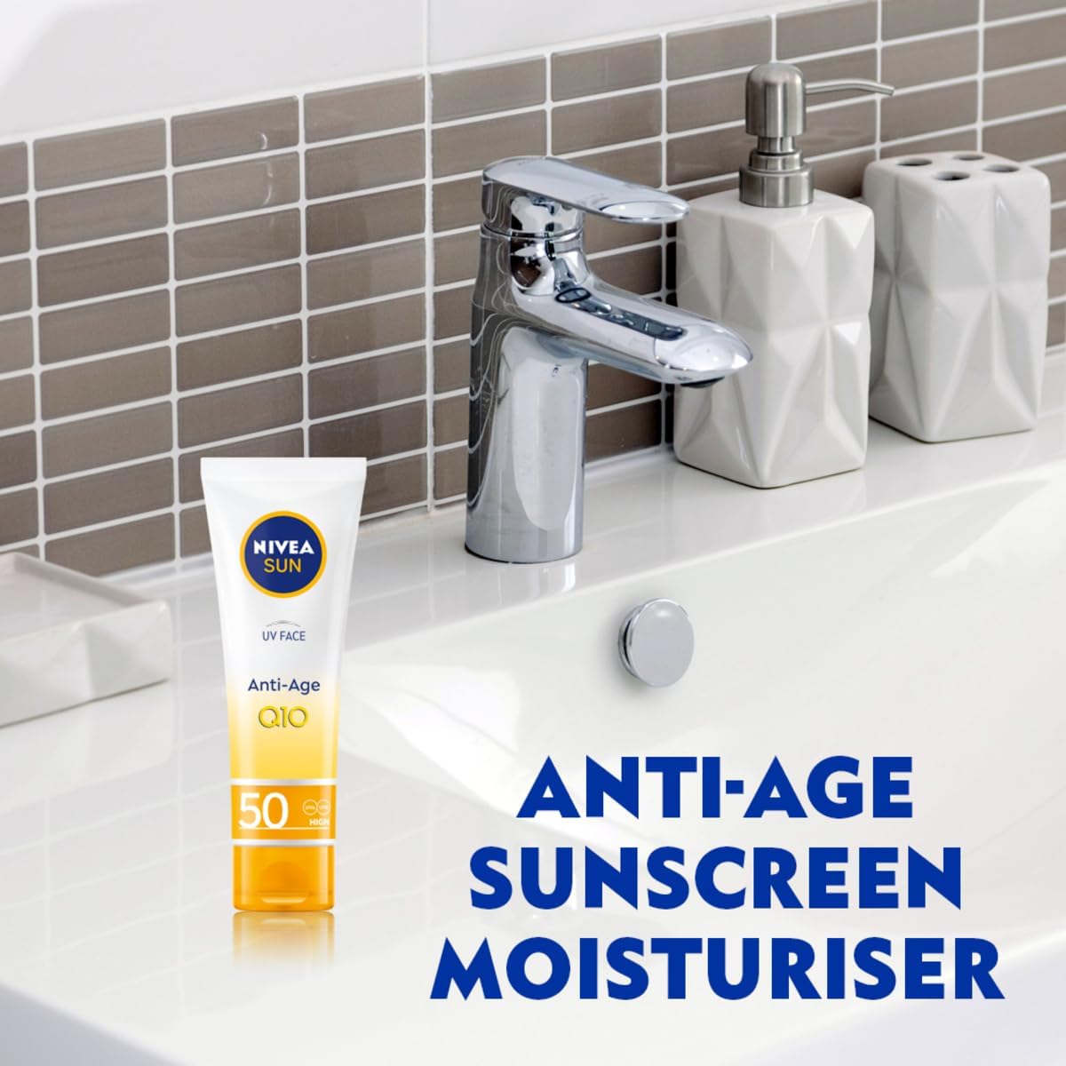 Q10 Anti-Age Face Cream SPF50 Sunscreen