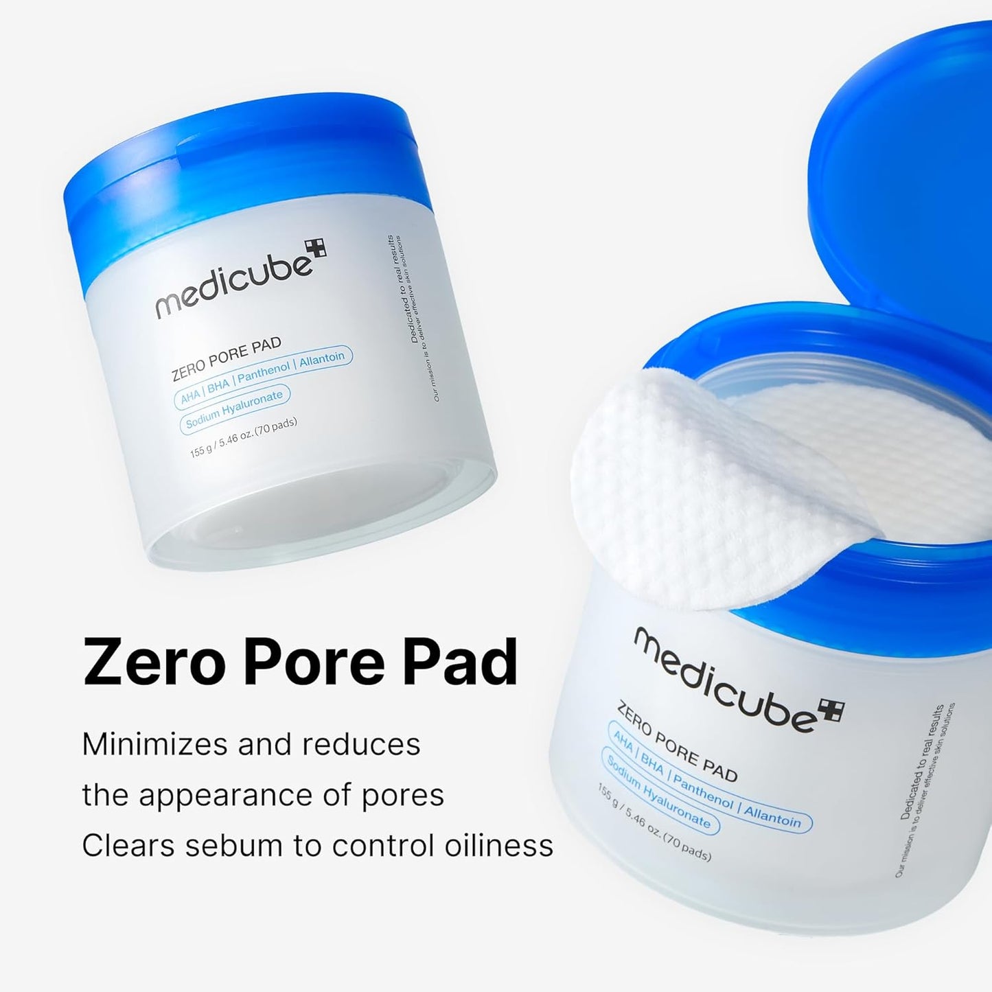 Zero Pore Pads 2.0 - Dual-Textured Facial Toner Pads