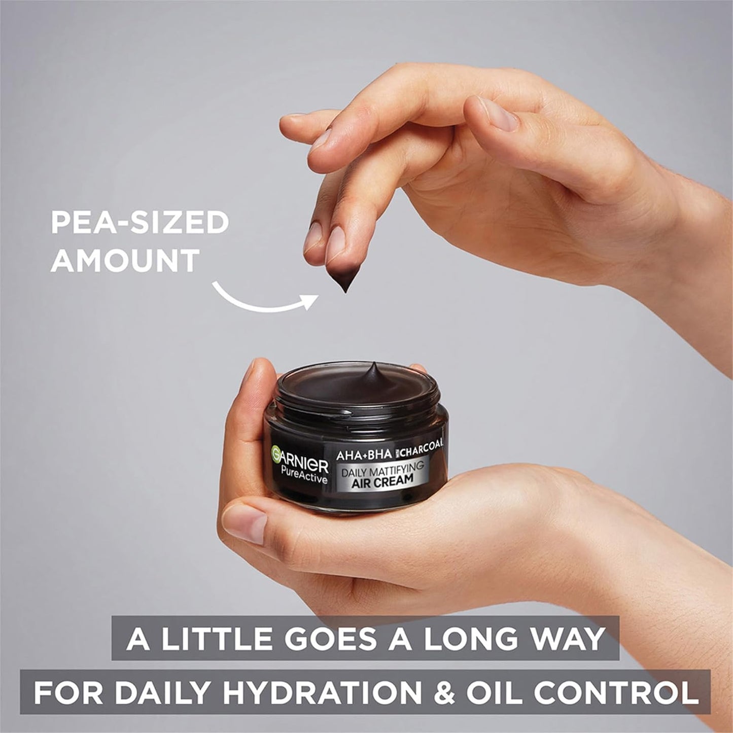 Pure Active AHA+BHA Charcoal Air Cream