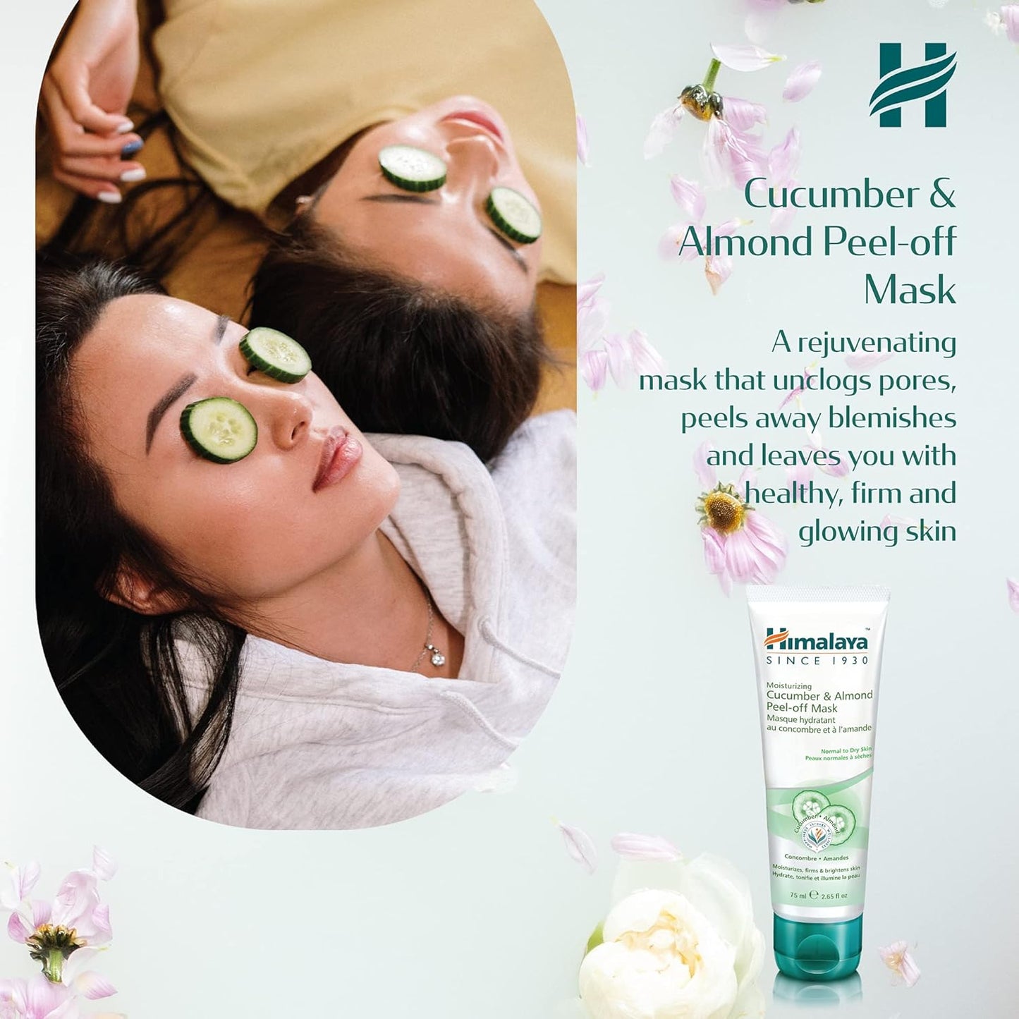 Cucumber & Almond Peel-off Mask