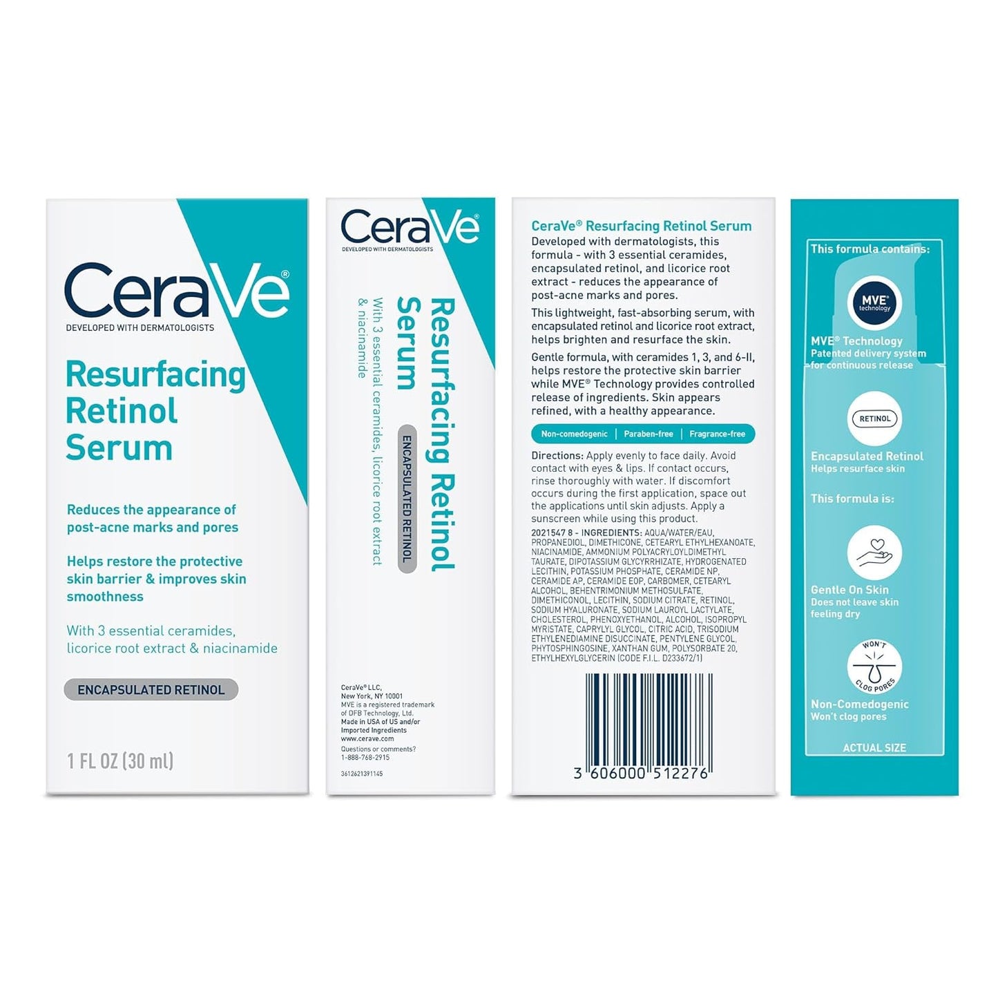 Resurfacing Retinol Serum For Post Acne Marks