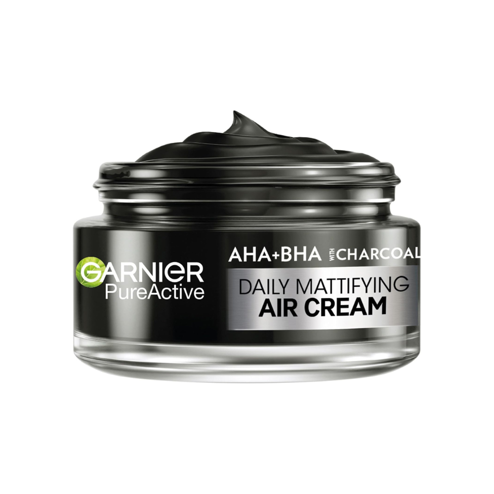 Pure Active AHA+BHA Charcoal Air Cream