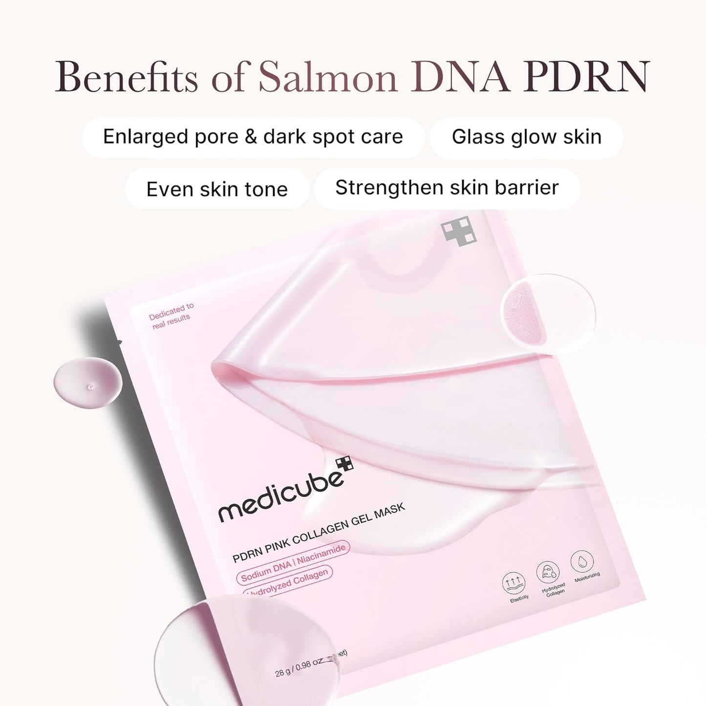 Salmon DNA PDRN Pink Collagen Gel Mask