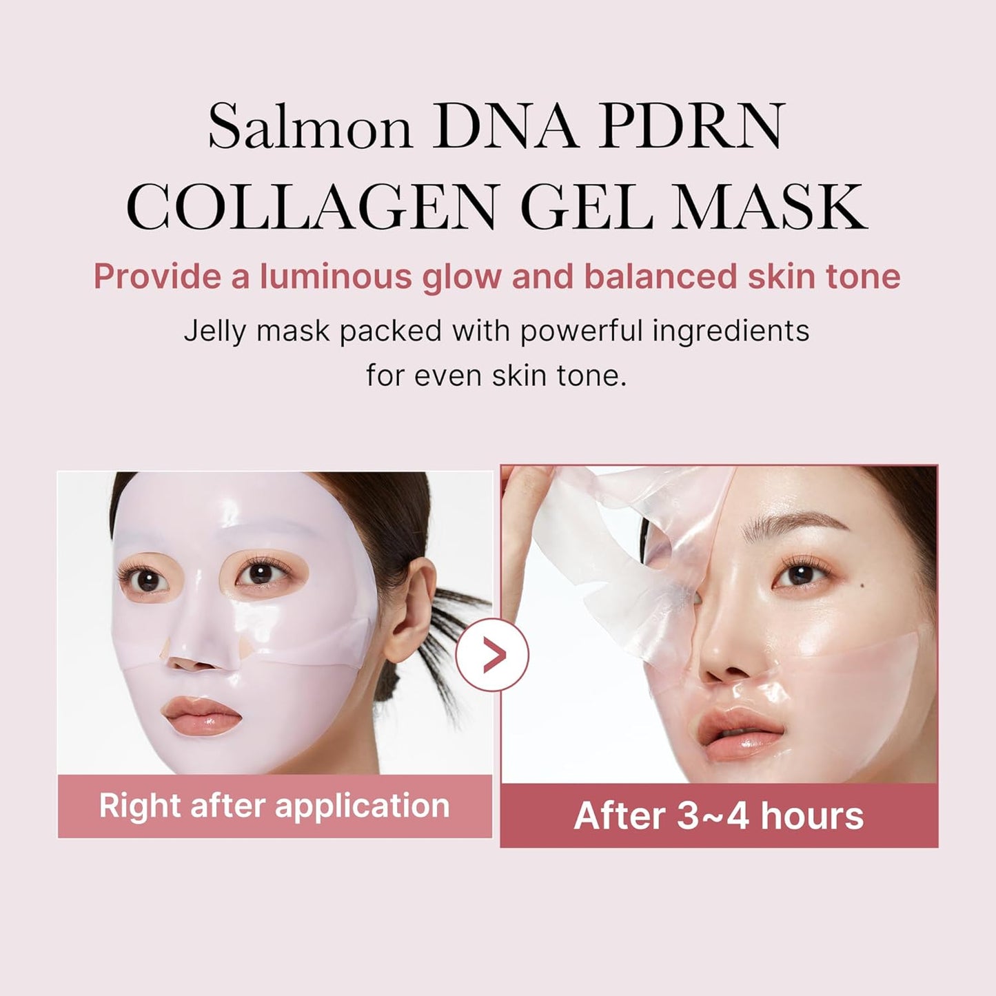 Salmon DNA PDRN Pink Collagen Gel Mask
