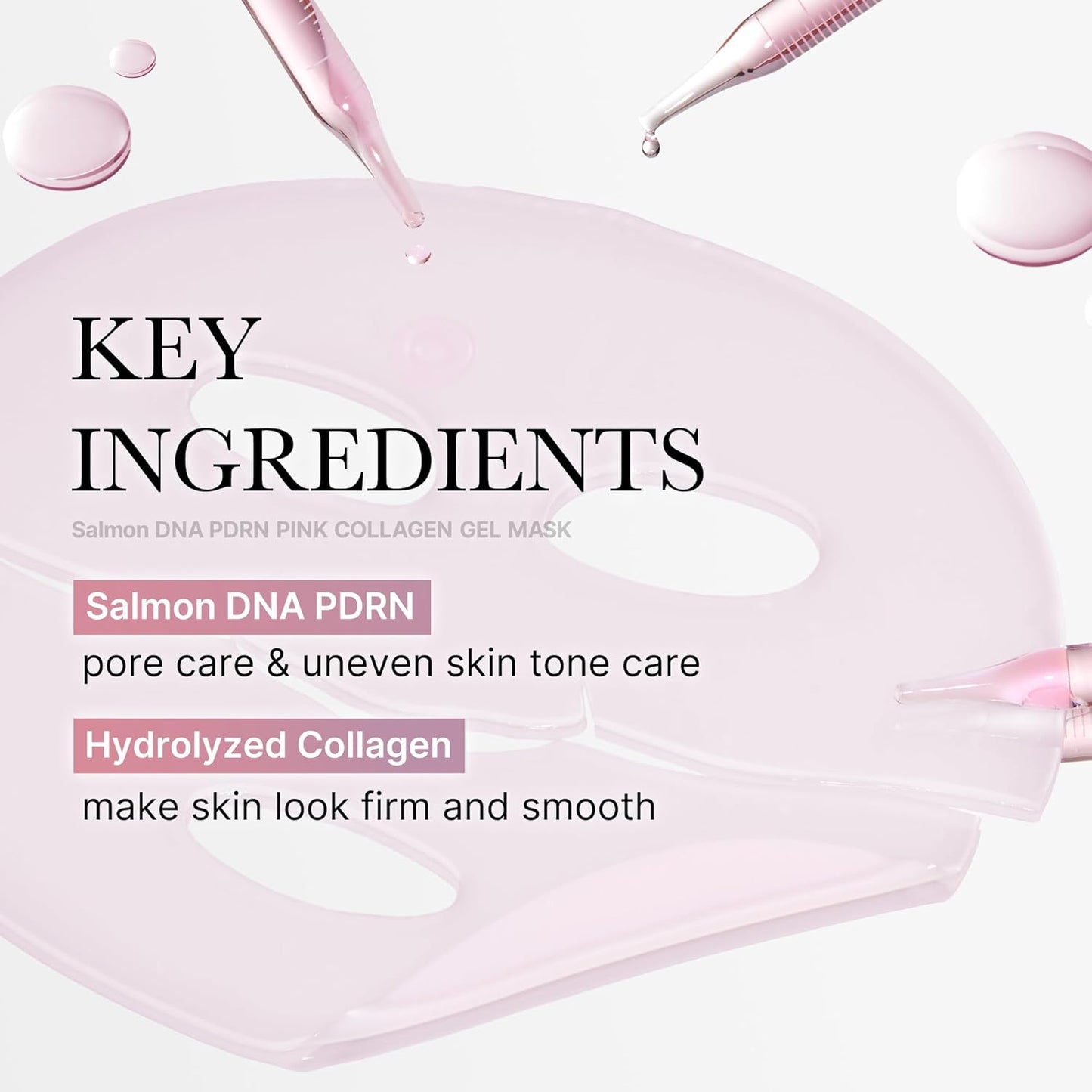 Salmon DNA PDRN Pink Collagen Gel Mask