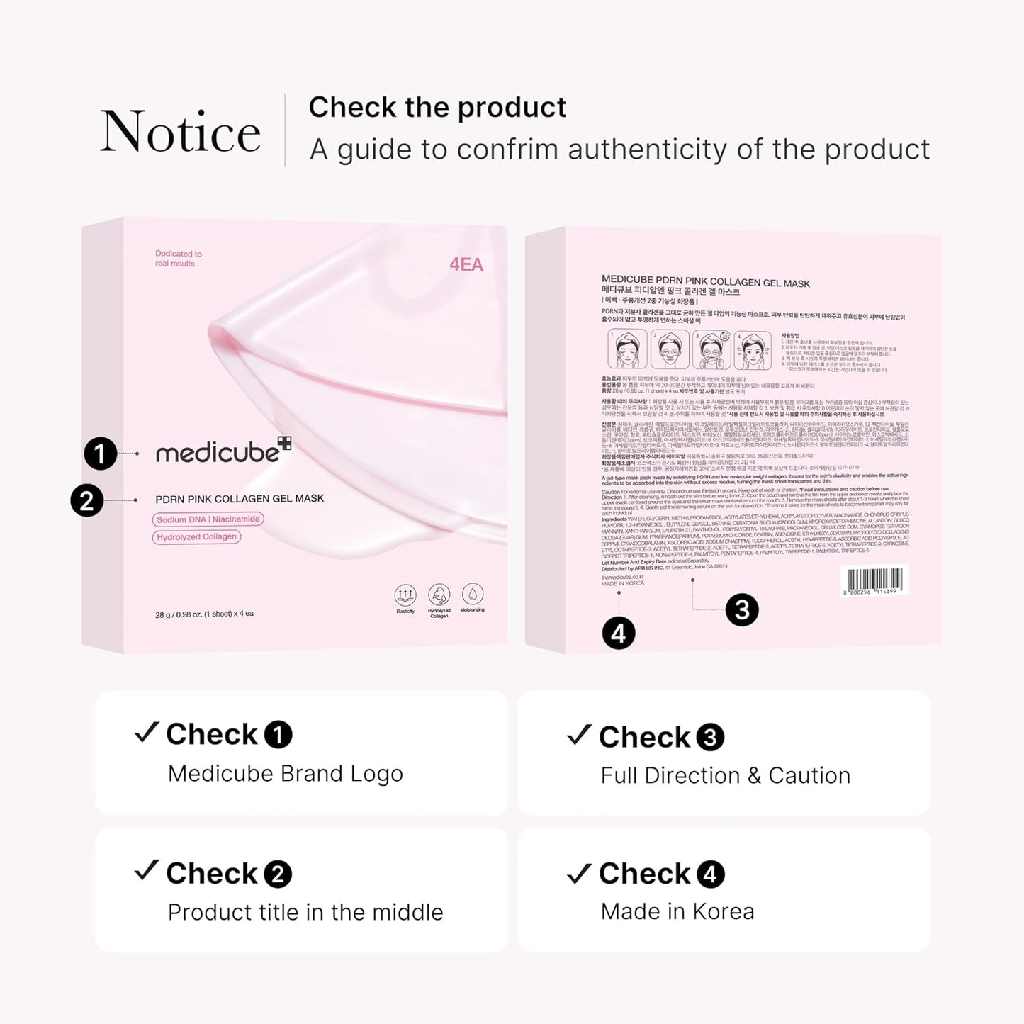 Salmon DNA PDRN Pink Collagen Gel Mask