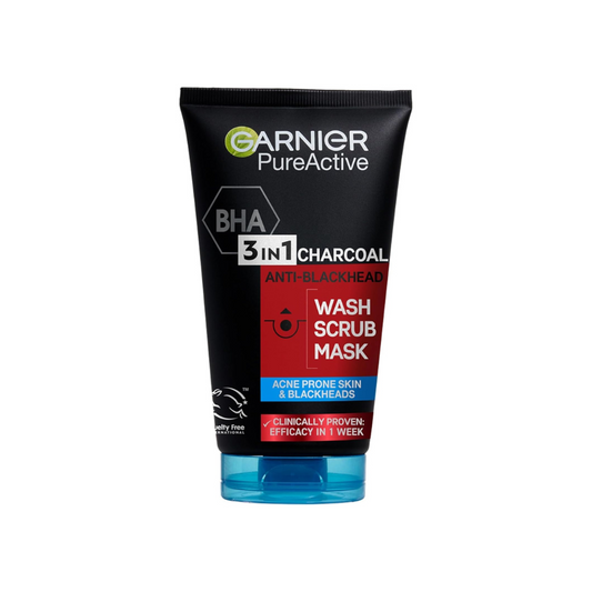 Pure Active 3-in-1 Charcoal Face Wash