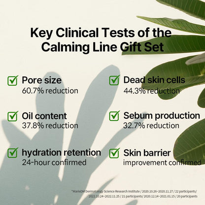 Calming Line Gift Box Set Korean Skin Care