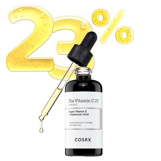Pure Vitamin C 23% Serum with Vitamin E & Hyaluronic Acid