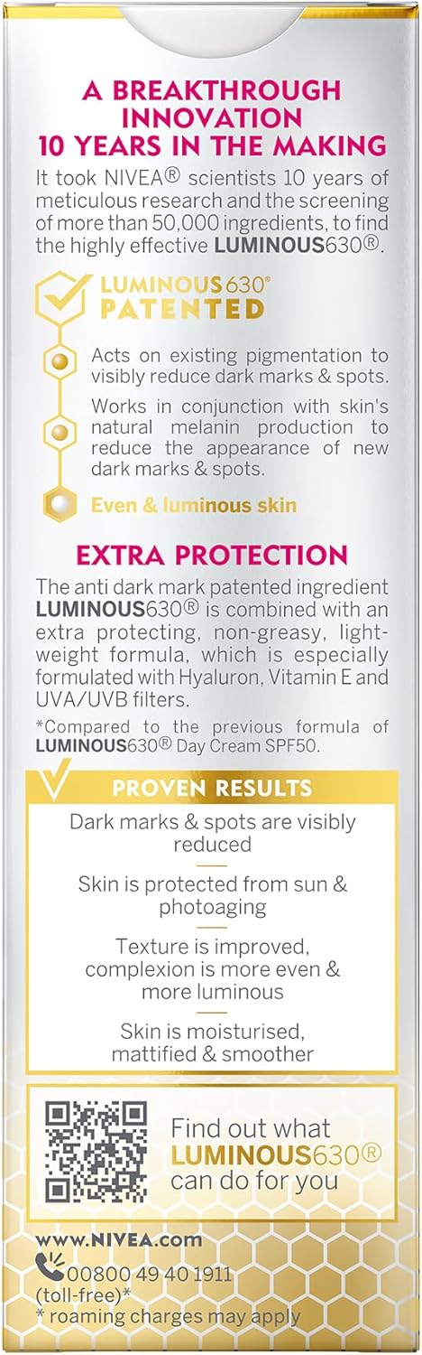 Perfect & Radiant LUMINOUS630 Anti Dark Marks Day Cream SPF50