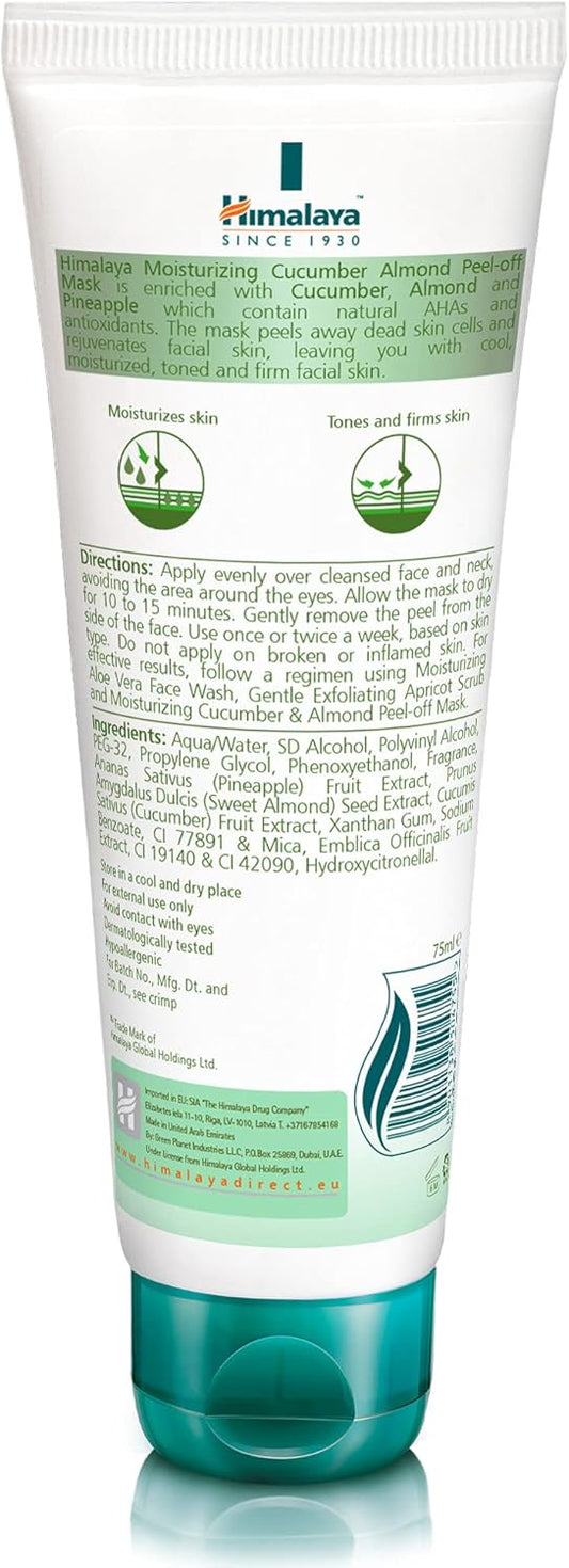 Cucumber & Almond Peel-off Mask