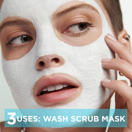 Pure Active 3-in-1 Clay Mask-Wash-Scrub