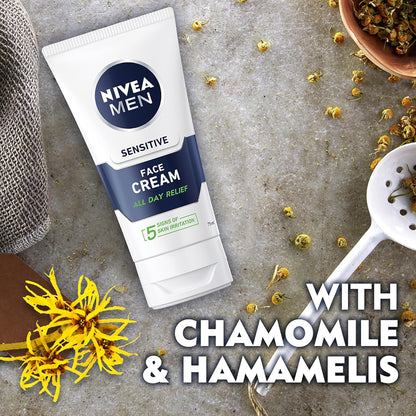 Sensitive Face Cream, with Chamomile and Vitamin E