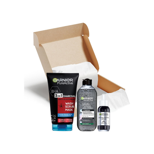 Charcoal Serum Regime Bundle Set 3 piece