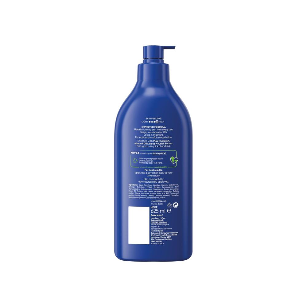 Rich Nourishing Body Lotion with Deep Moisture Serum