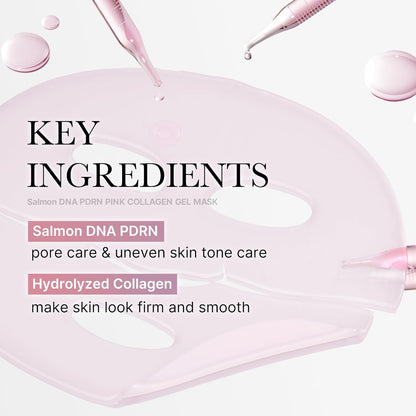 Salmon DNA PDRN Pink Collagen Gel Mask